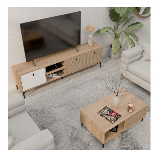 Zostava nábytku do obývačky Settle 1 (dub)