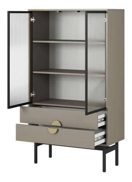 Vitrin Stellia S6 (cappuccino)
