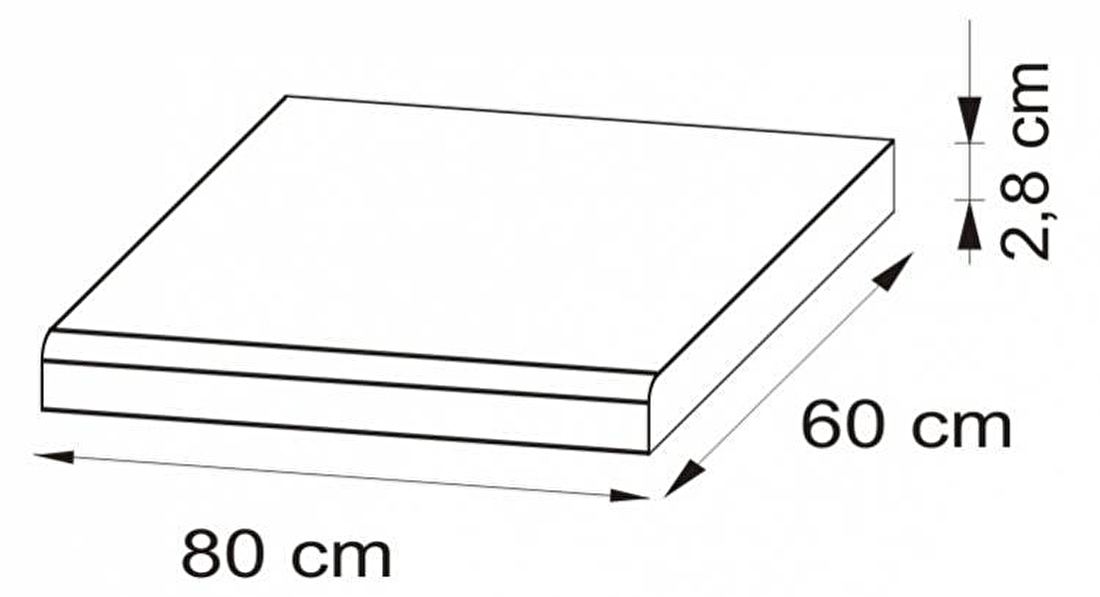 Radna daska (80 cm) Estell BLAT 80 