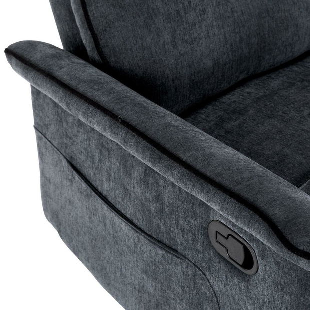 Polohovacie kreslo Trato (sivá)