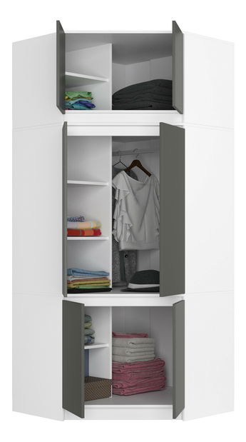 Nadogradnja za ormar Denominara (bijela + grafit)