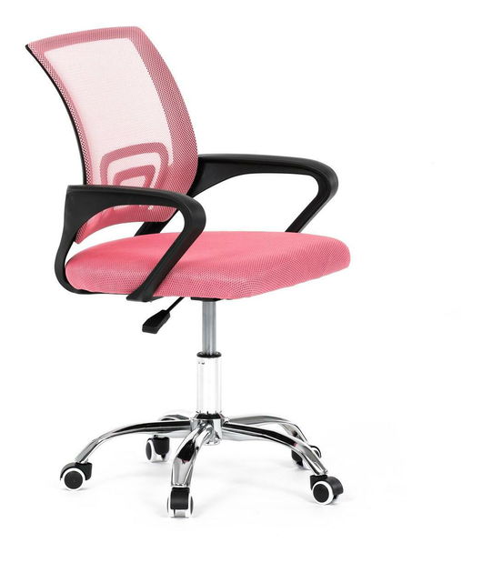 Kancelárska stolička Kirmair (ružová)