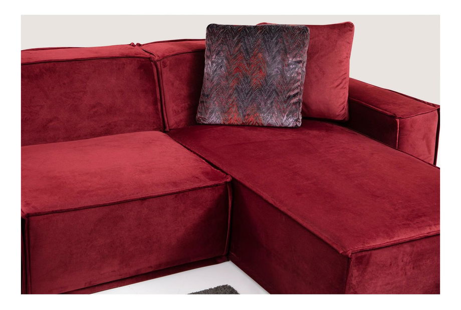 Kutna garnitura Legaletta 8 (bordo) (D)