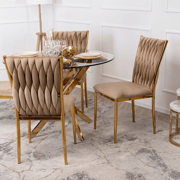 Étkezőszék Deboladas (bézs) 