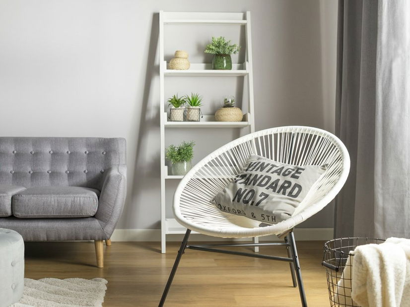 Stolička Alvarez (biela) *výpredaj