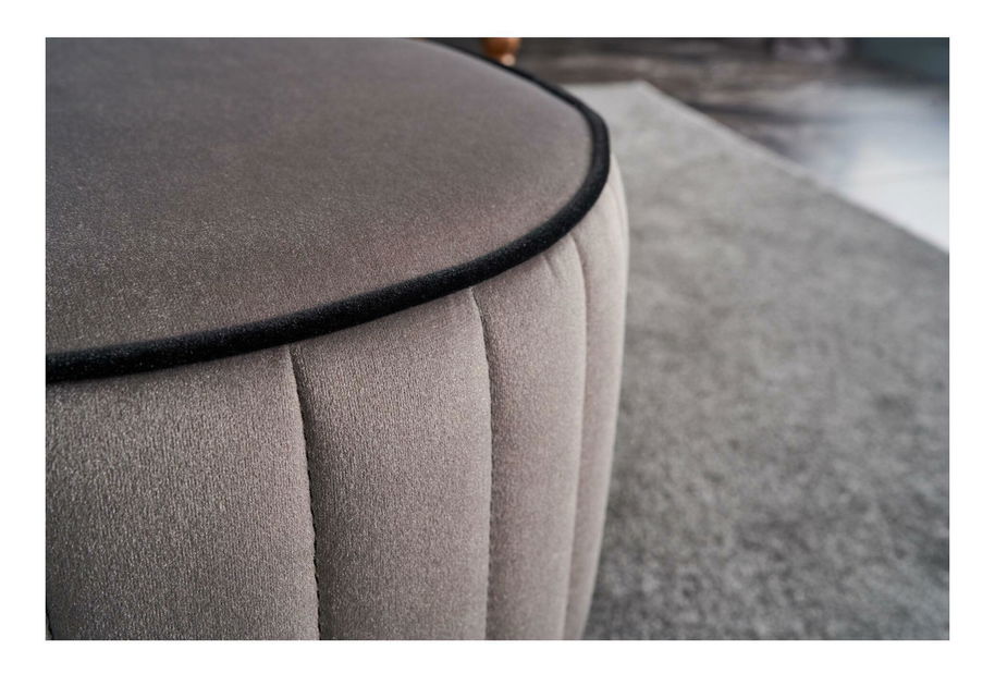 Taburete Dolphie (gri + negru)