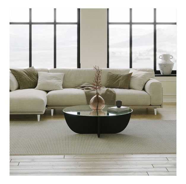 Dohányzóasztal Lost (fekete)