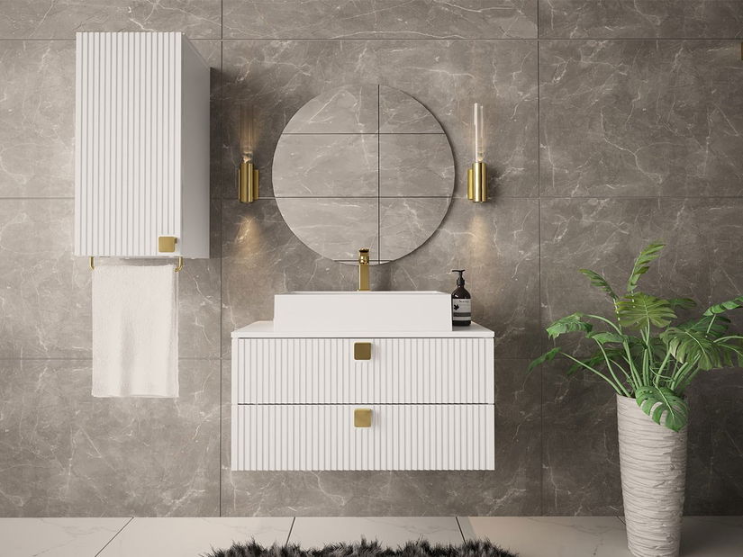 Fürdőszoba szett Petralio IV (fehér) *kiárusítás