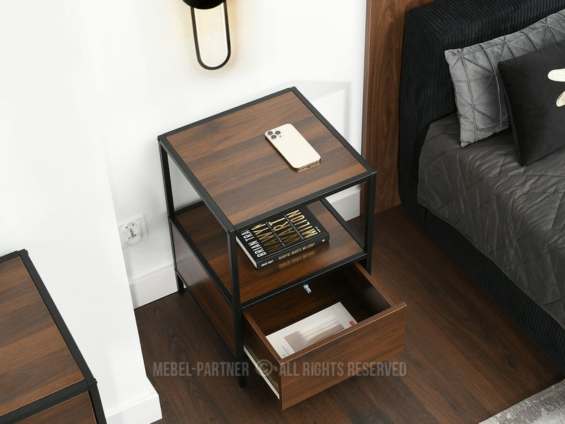 Noptieră Subsidios (negru)