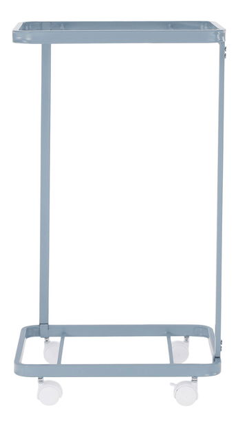 Košara za rublje Harmas (metal + sivo-plava)