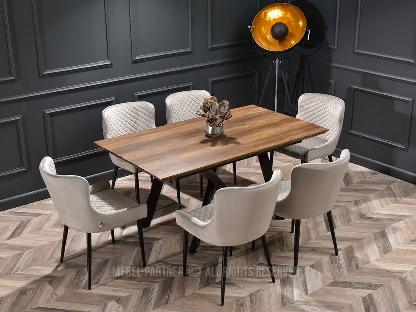 Szék Adore (bézs + fekete)