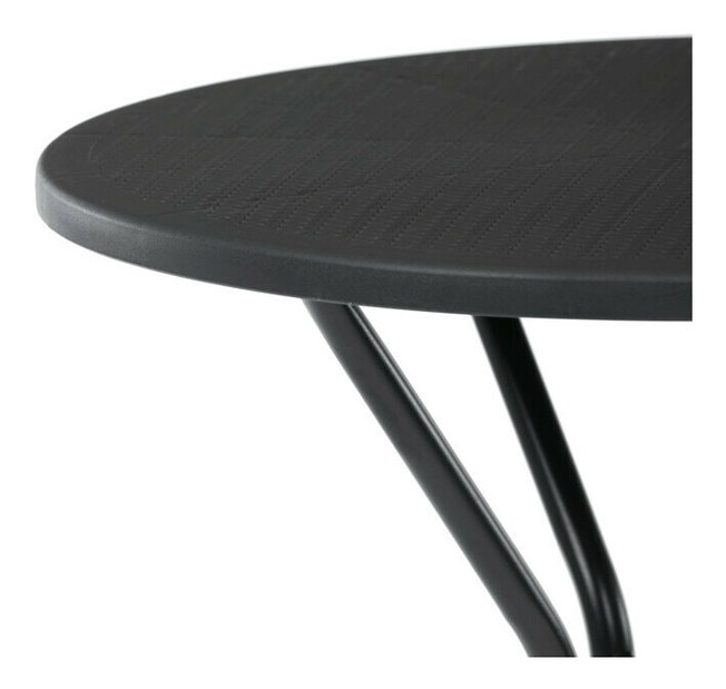 Záhradný stôl Hocky (čierna)