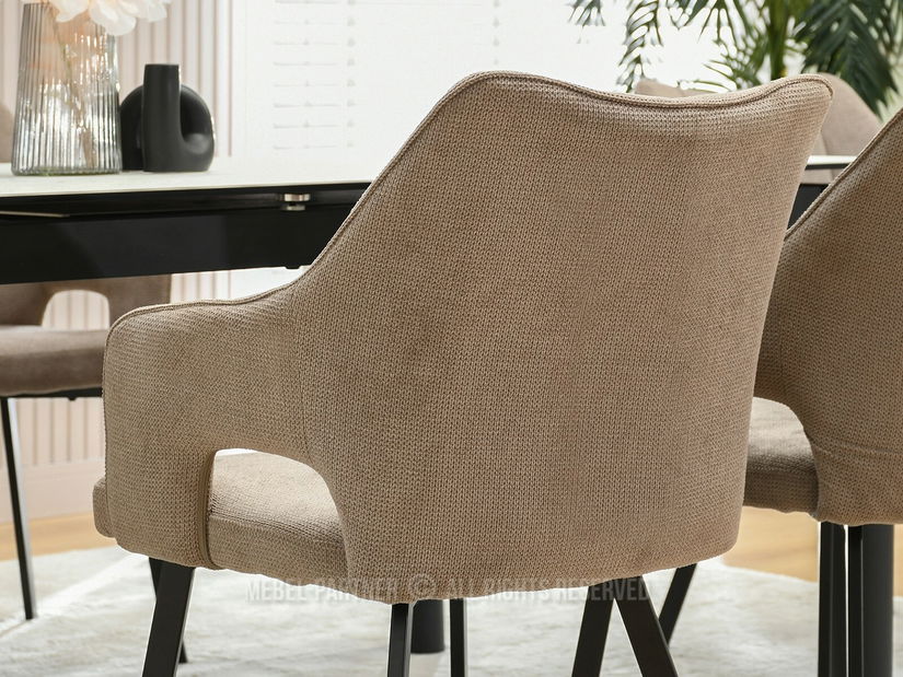 Szék Carl (bézs + króm)