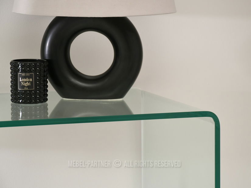 Konzolový stolík Eli (transparentná)