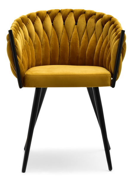 Jedálenská stolička Radio (čierna)