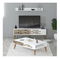 Set mobilier living Valencia (alb + alb)