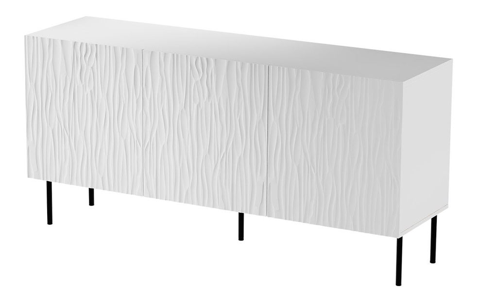 Dulap Lomaller 152 (Alb + Negru) 