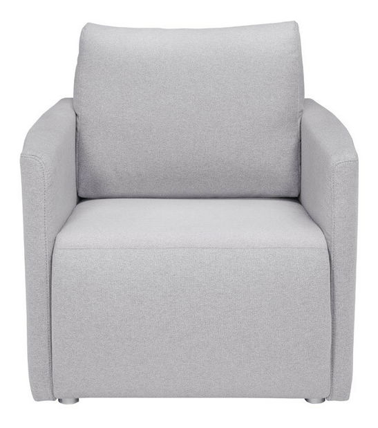 Kreslo BRW Clarc ES (sivá)