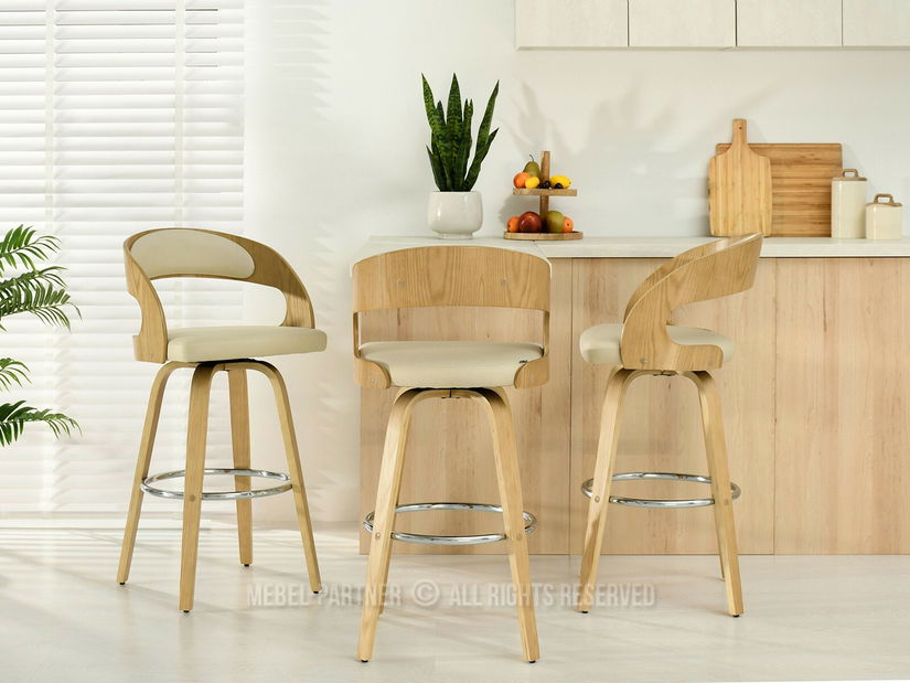 Barska stolica CH48 (krem + hrast)