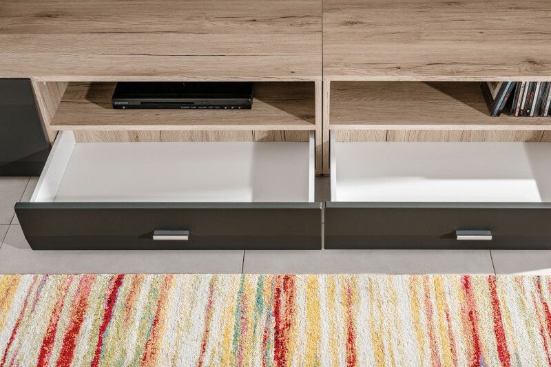 Obývacia stena Clif (s LED osvetlením)