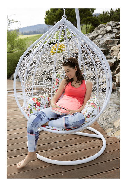 Hojdačka Mitafy (biela + sivá + sivá)