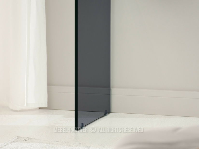 Măsuță consolă Emeralt (dymené sticlă)