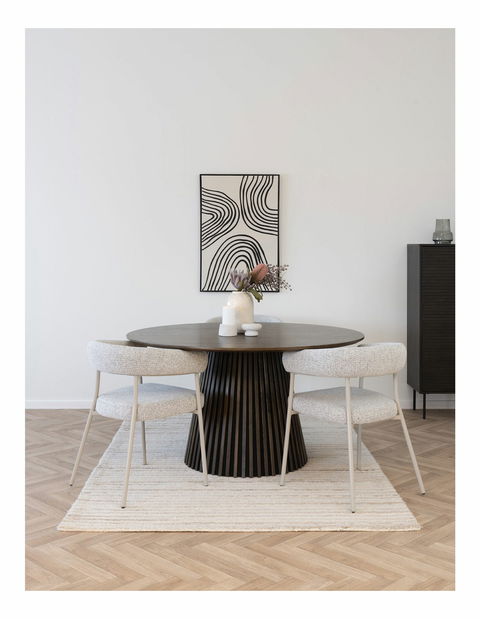 Jedálenská stolička Tloteria (piesková)