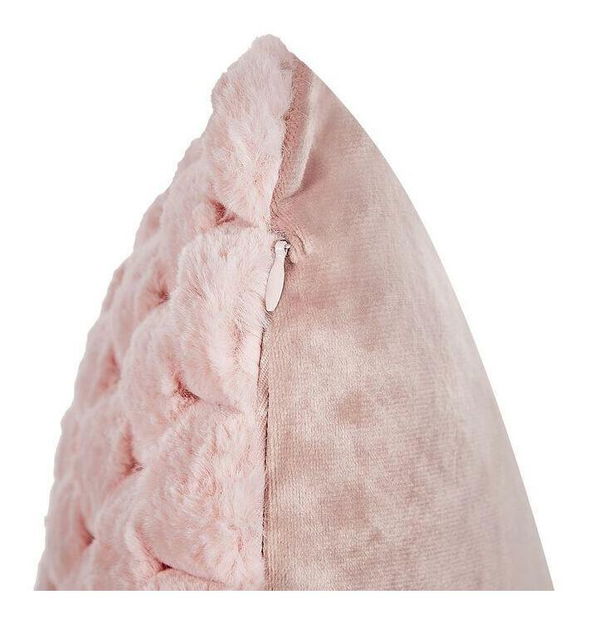 Set 2 buc perne decorative 43 x 43 cm Pur (roz)