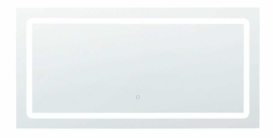 Nástenné zrkadlo Bently (strieborná)