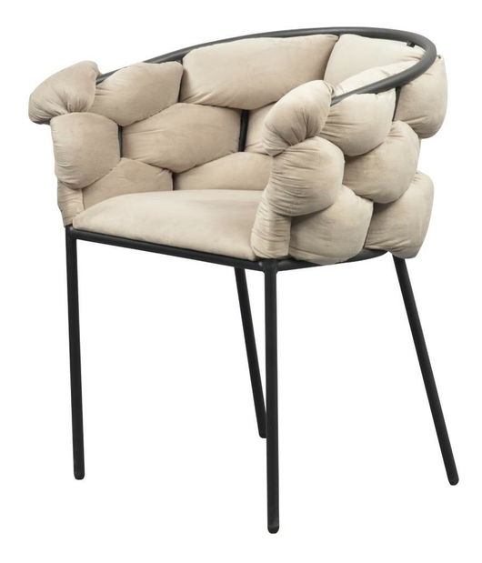 Étkezőszék Dorri (szürkésbarna + fekete)