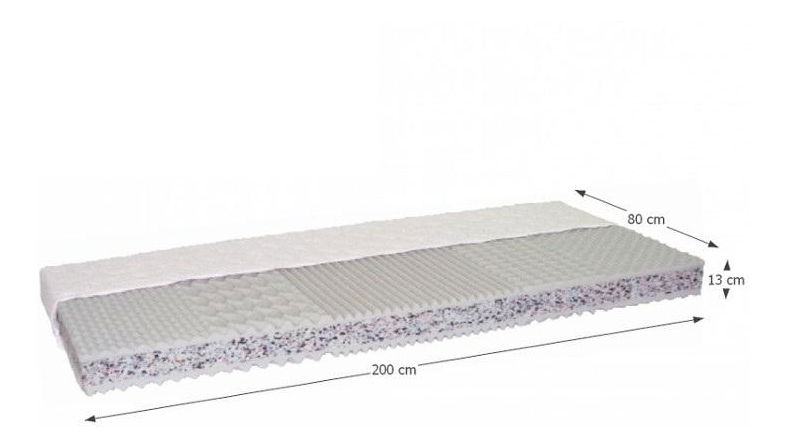 Penový matrac 80 cm Calani