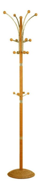 Vešiak Hevans (jelša + chróm) 