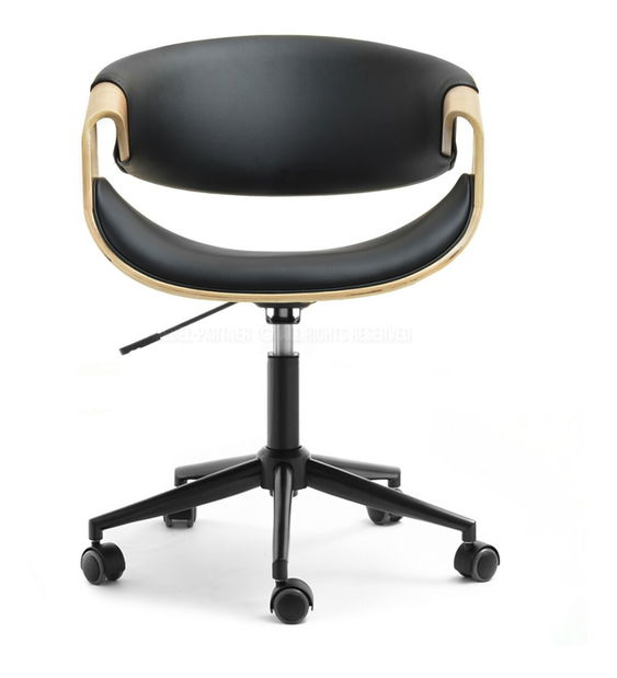 Scaun Rapido (stejar negru + negru)