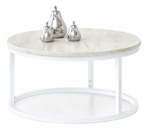 Konferenčný stolík Kolja Stolik S (béžová + biela)