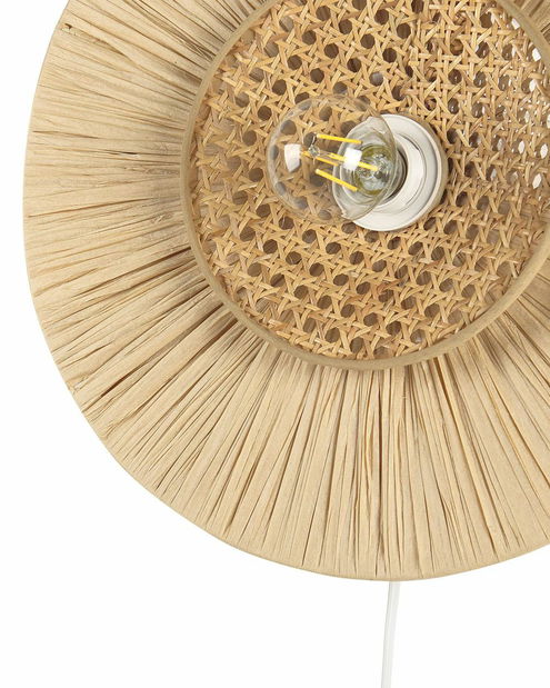 Fali lámpa Yoogi (természetes) 