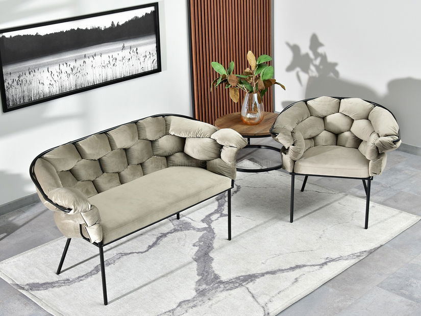 Relax fotel Piplio (fekete)