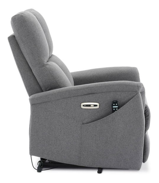 Polohovacie kreslo Tesalureza (sivá)