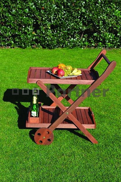 Záhradný servírovací stolík La Rochelle (Meranti)