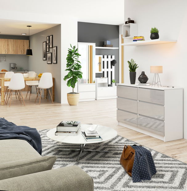 Komoda Kapil (metalni sjaj)