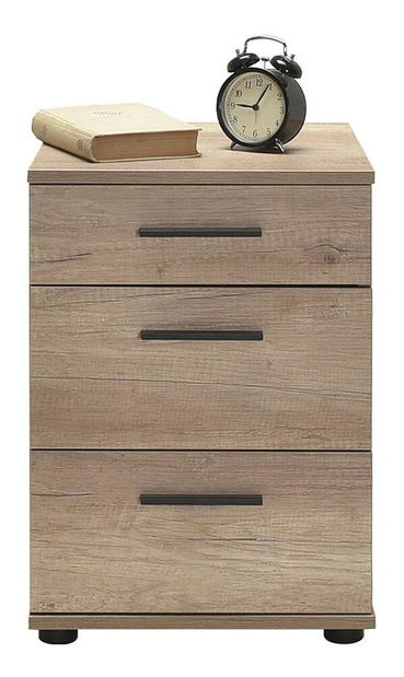 Nočný stolík Kisive 1 (orech svetlý)