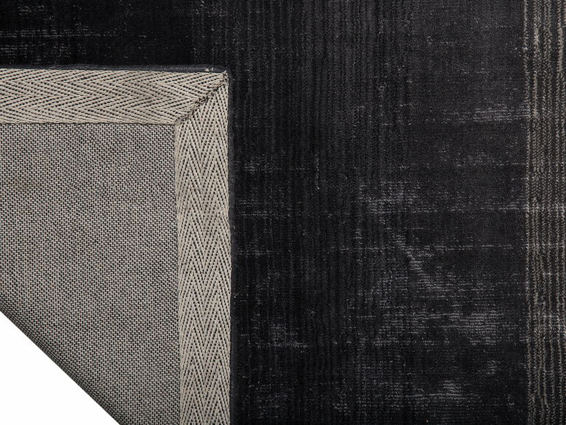 Koberec 140 cm Erbil (čierna)