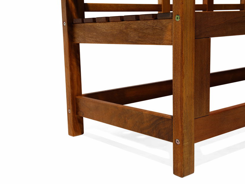 Bancă de grădină Tratoria Marlboro (grafit) (pernă gri)