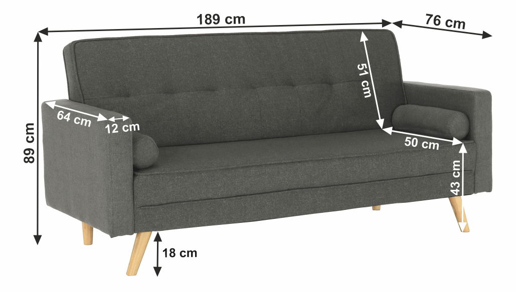 Canapea extensibilă Orgus