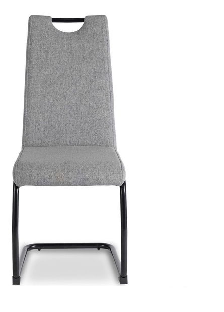 Jedálenská stolička Lesione (sivá + čierna) 