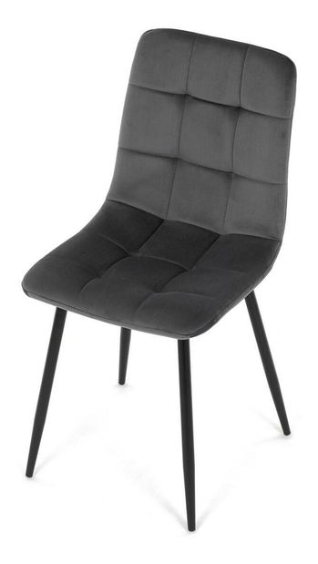 Scaun sufragerie Cereria (gri închis)