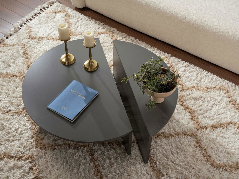 Konferenčný stolík Asir Orio (antracit)