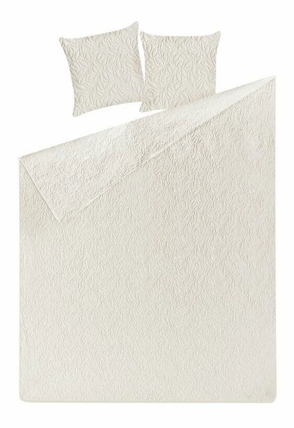 Set cuvertură de pat și pernă 140 x 210 cm Rama (bej) 