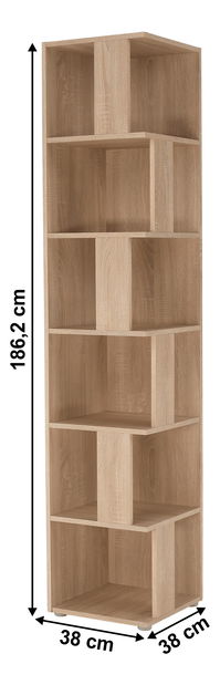 Polcos szekrény Kodaro (sonoma tölgy)