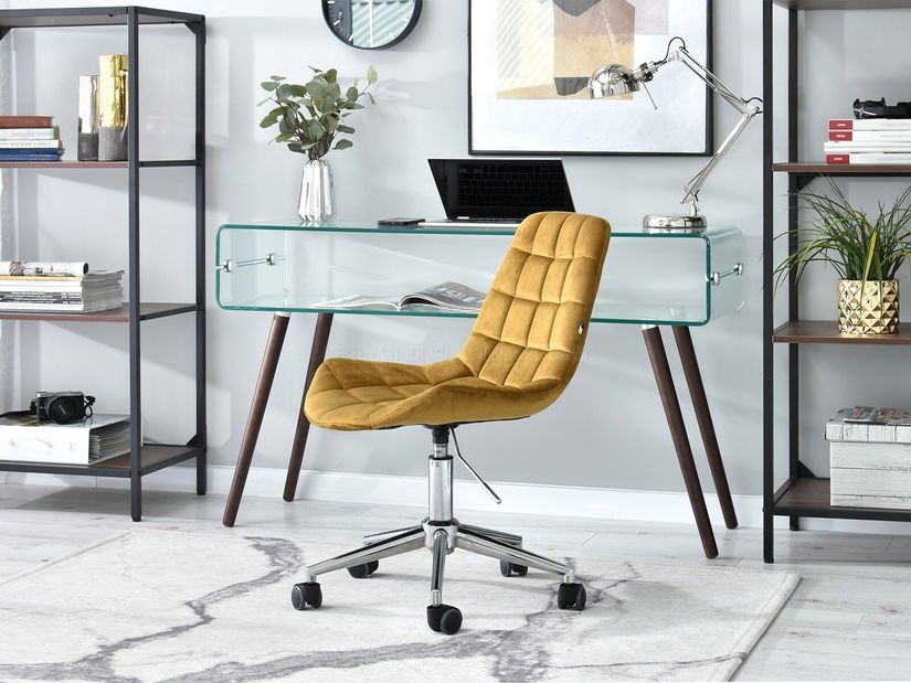 Stolica Eleanor (zlatna + crna)