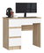 PC stolík Alineadas (dub sonoma + biela) (L)